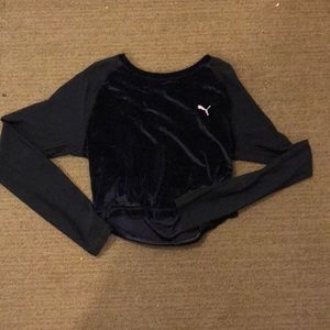 Puma athletic crop top
